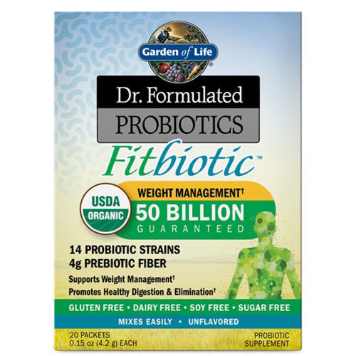 Dr. Formulated Probiotics Fitbiotic 20ct by Garden of Life