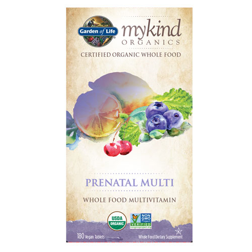 mykind Organics Prenatal 180 Tabs by Garden of Life