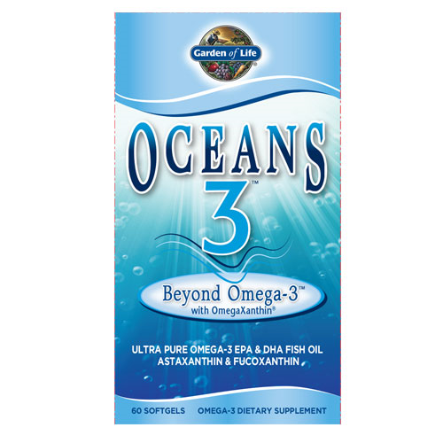 Oceans 3 Beyond Omega-3 60 Soft Gels by Garden of Life