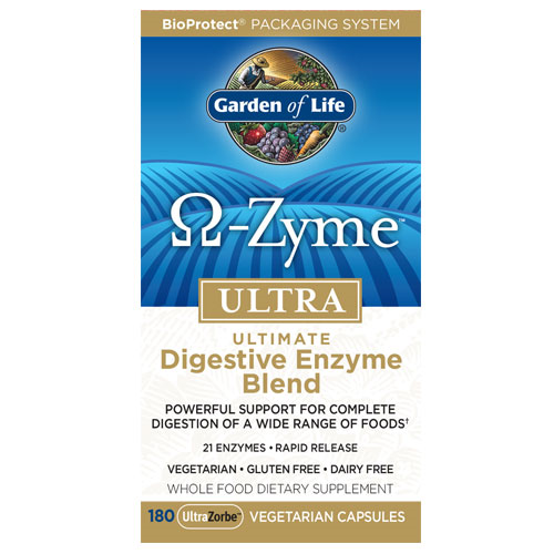 Omega-Zyme Ultra 180 Caps by Garden of Life