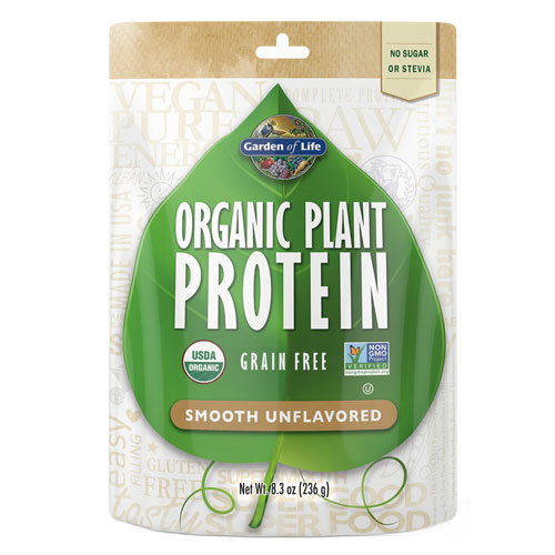 Organic Plant Protein (Unflavored) 236g by Garden of Life