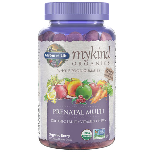 mykind Organics Prenatal Multi Gummy 120's by Garden of Life