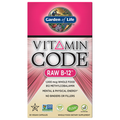 B12 Vitamin Code Raw 30 Caps by Garden of Life
