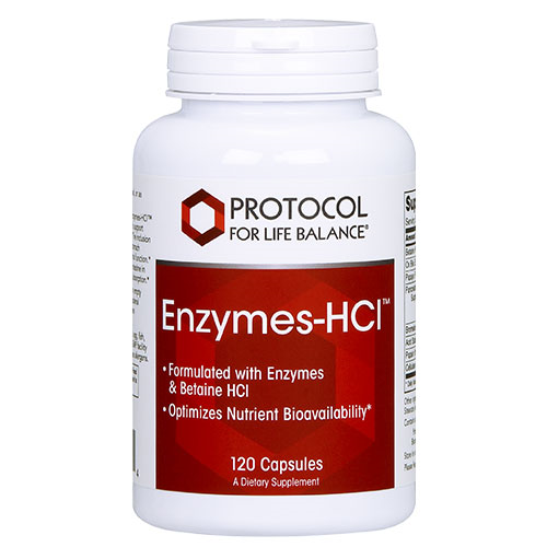 Enzymes-HCl 120 caps by Protocol