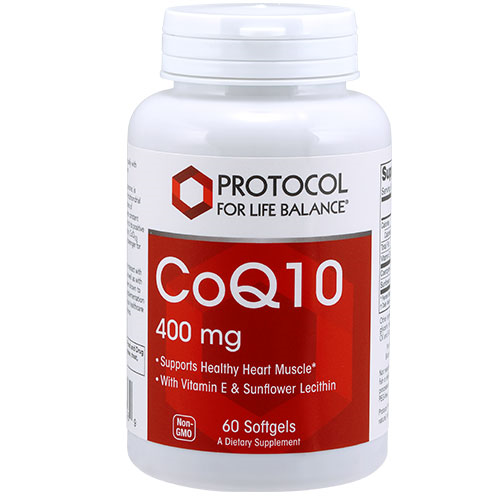 CoQ10 (400mg) 60 softgels by Protocol