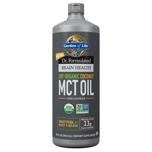 Dr. Formulated Brain Health Org. Coconut MCT Oil 32 oz., GoL