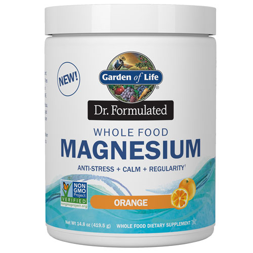 Dr. Formulated Magnesium (Orange) 419.5g by Garden of Life