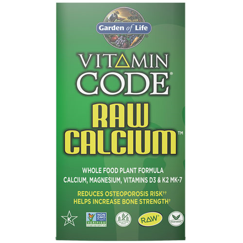 Vitamin Code Raw Calcium 60 Capsules by Garden of Life