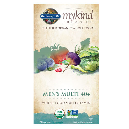 mykind Organics Men 40+ (120) Tabs by Garden of Life