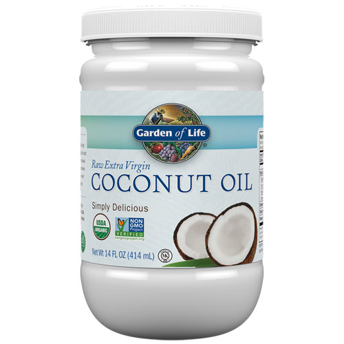 Organic Coconut Oil 14oz. by Garden of Life