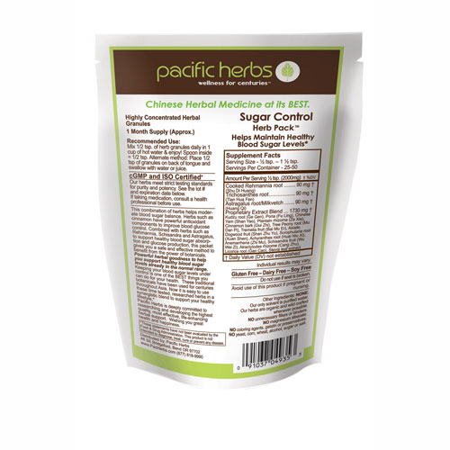 Sugar Control Herb Pack by Pacific Herbs