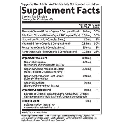 mykind Organics Adrenal Daily Balance 120 tabs by GoL