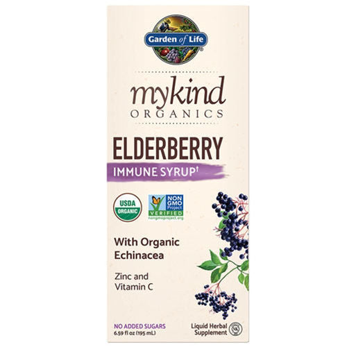 mykind Organics Elderberry Syrup 6.6 oz. by Garden of Life