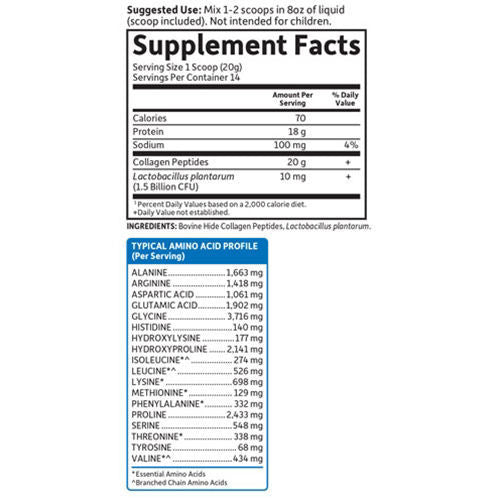 Grass Fed Collagen Peptides 280g by Garden of Life