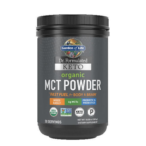 Dr. Formulated Keto Organic MCT Powder 300g, Garden of Life