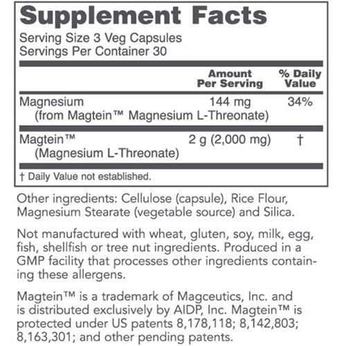Magtein (was Protosorb Magnesium) 90 caps by Protocol