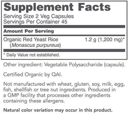 Red Yeast Rice Extract 90 caps by Protocol