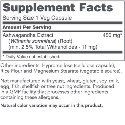 Ashwagandha Extract 90 caps by Protocol