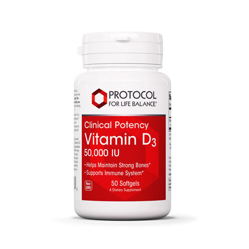 Vitamin D3 (50,000 iu) 50 softgels by Protocol