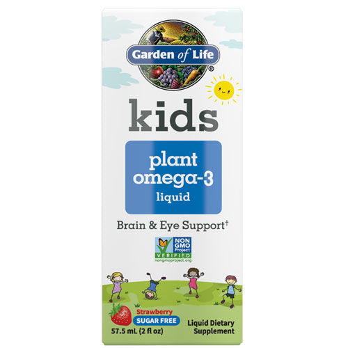Kids Plant Omega-3 (Strawberry) 2 oz. Liquid by GoL