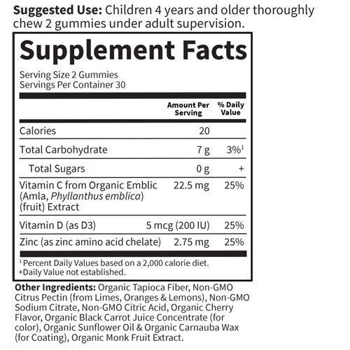 Kids Immune Gummy Organic (Cherry) by Garden of Life