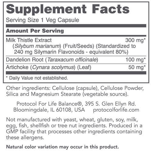 Milk Thistle Extract 90 caps by Protocol