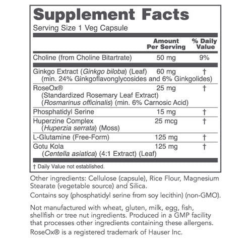 Brain Regain 90 caps by Protocol