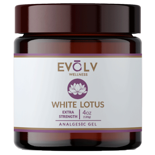White Lotus Analgesic Balm 4oz. by Evolv