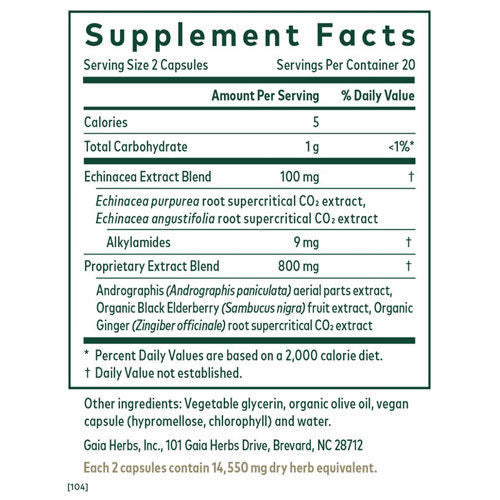Immune Activator 40 caps, Gaia Professional