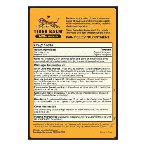 Tiger Balm Ultra