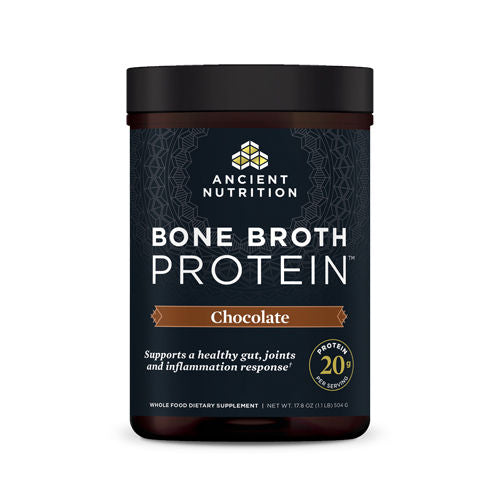 Bone Broth Protein (Chocolate) 504g by Ancient Nutrition