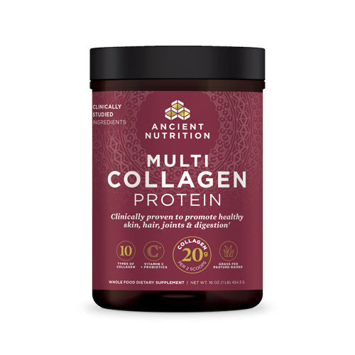 Multi Collagen Protein (Unflav.) 454.5g by Ancient Nutrition
