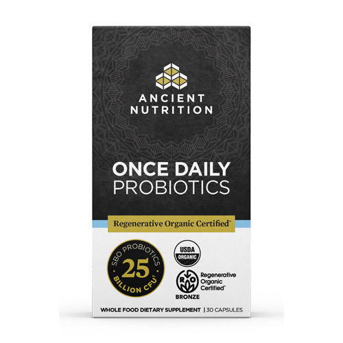Daily Probiotics 25B Once Daily 30's by Ancient Nutrition