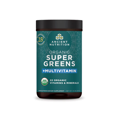 Organic SuperGreens + Multivitamin 213g by Ancient Nutrition