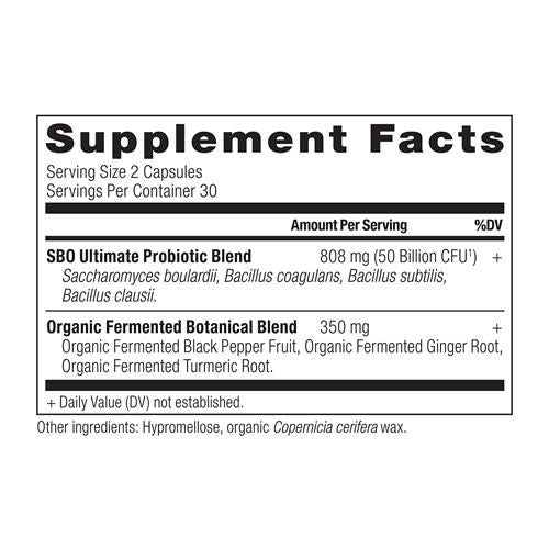 SBO Probiotics Ultimate 60's by Ancient Nutrition