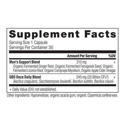 SBO Probiotics Once Daily Men's 30's by Ancient Nutrition
