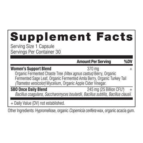 SBO Probiotics Once Daily Women's 30's by Ancient Nutrition