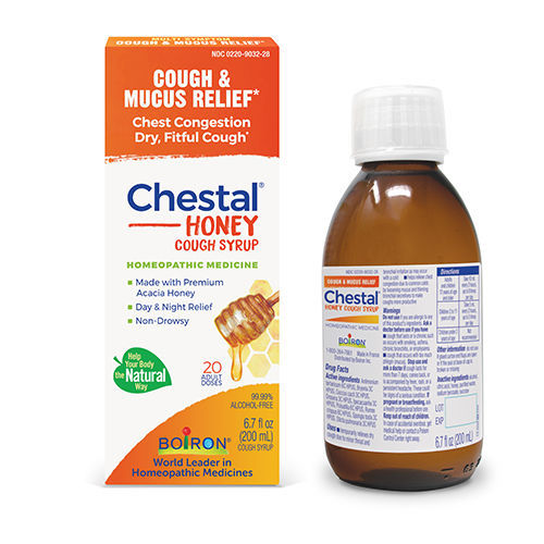Chestal Cough Syrup Boiron 6.7 oz.