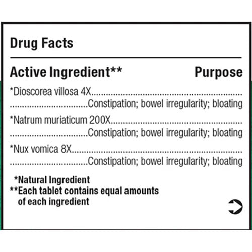 Constipation tablets by BHI 100's