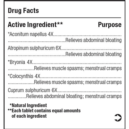Spasm Pain tablets by BHI, 100's