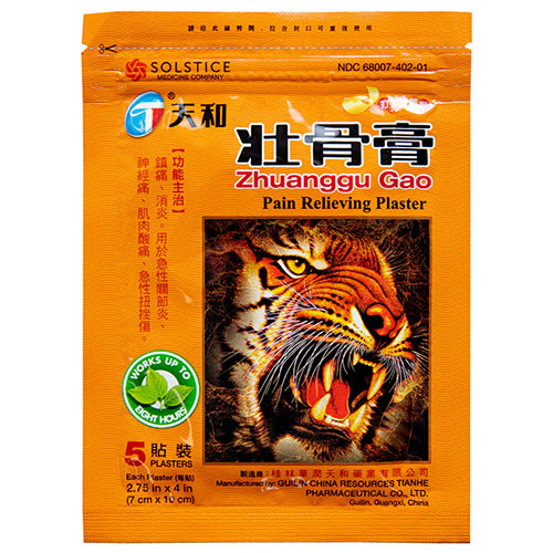 Tianhe Zhuanggu Gao Pain Relieving Plaster (10 Plasters)