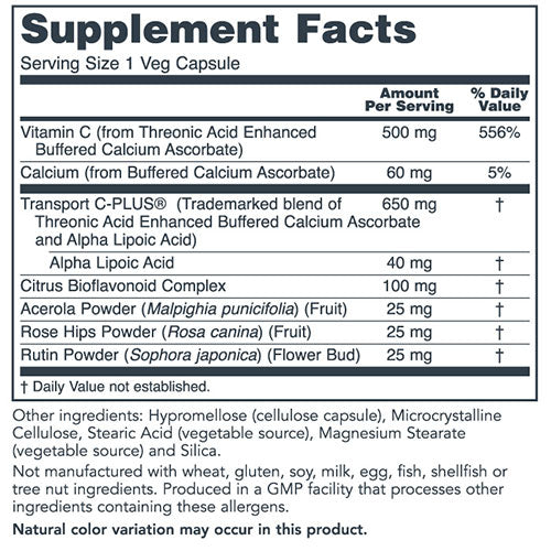 ProtoSorb Vitamin C 500 (100) caps by Protocol