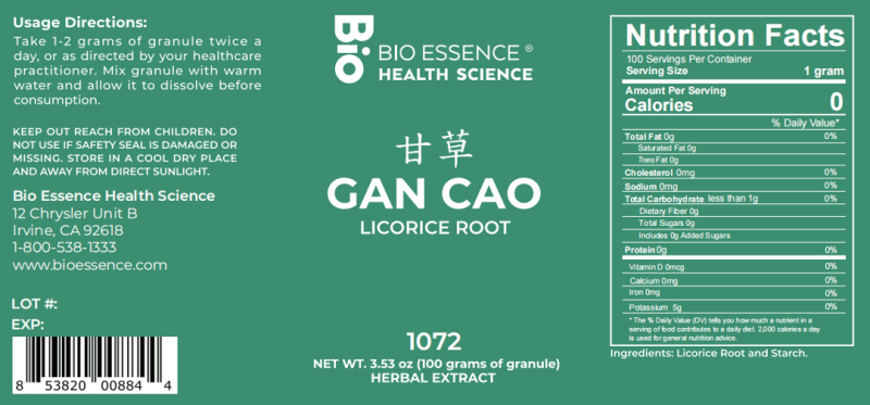 Gan Cao - Bio Essence Extract Powder
