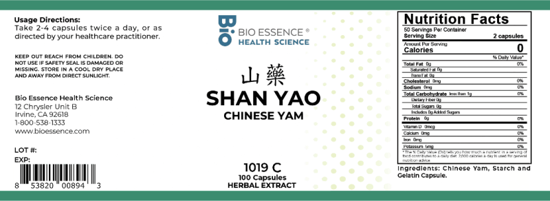 Shan Yao - Bio Essence Extract Powder