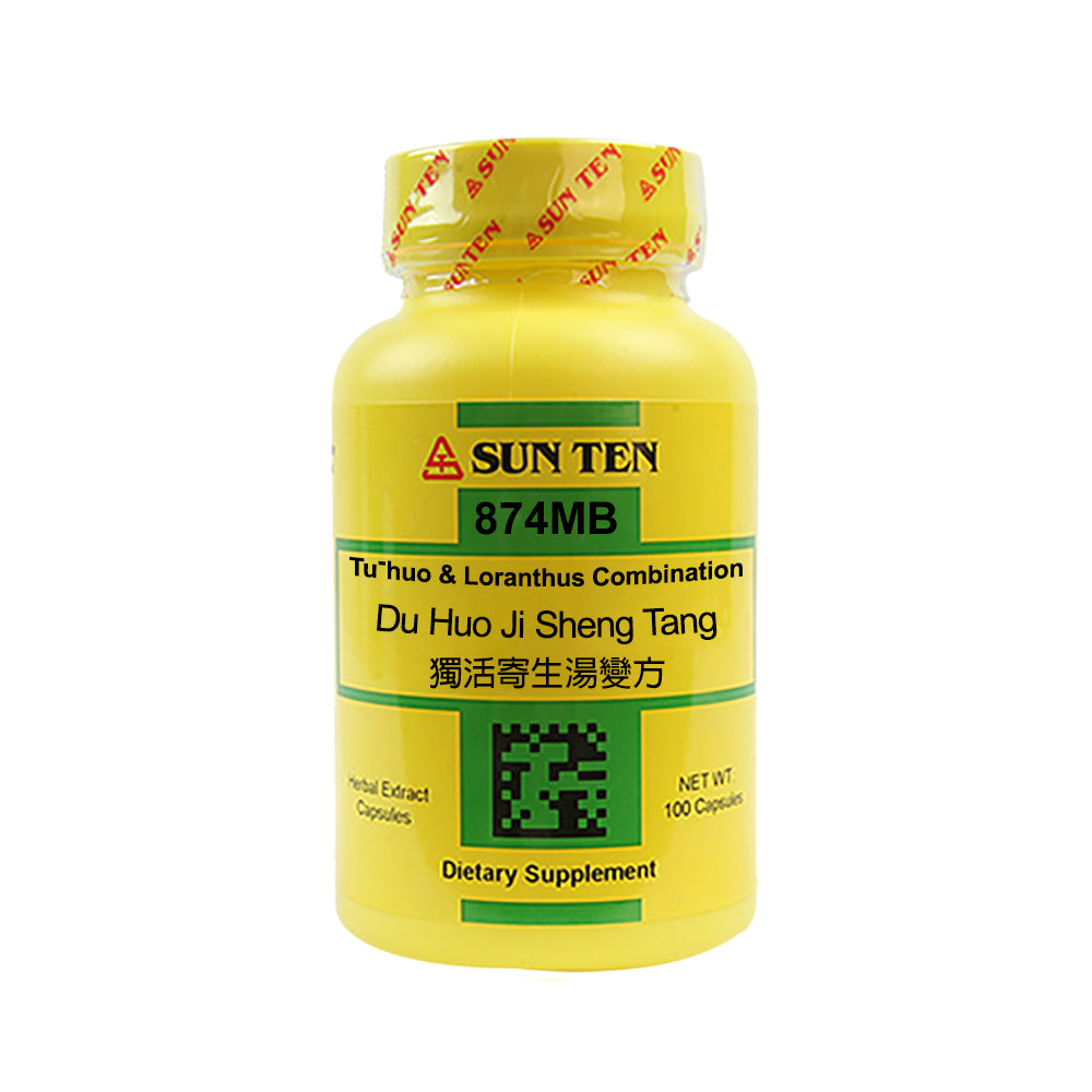 Du Huo Ji Sheng Tang Sun Ten Capsules 100's