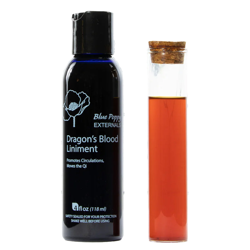 Dragon's Blood Liniment 4 oz, Blue Poppy