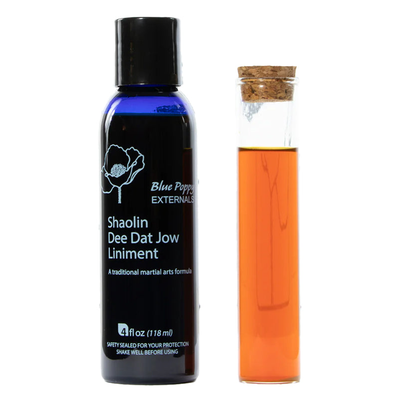 Dee Dat Jow Shaolin Liniment 4 oz, Blue Poppy