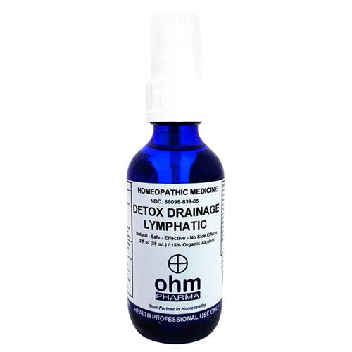 Detox Drainage Lymphatic 2 oz. Spray, Ohm Pharma