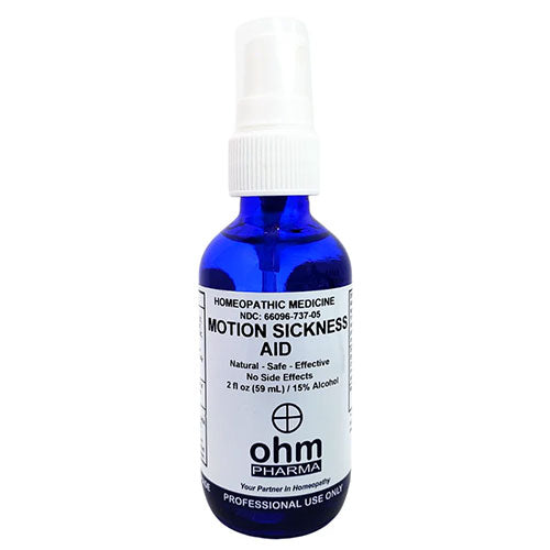 Motion Sickness Aid 2 oz. Spray, Ohm Pharma
