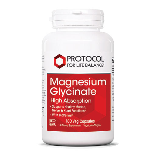 Magnesium Glycinate High Absorption 180 caps by Protocol